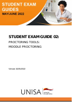 02- Proctoring Tools - Moodle Proctoring (1).pdf - Dirzon